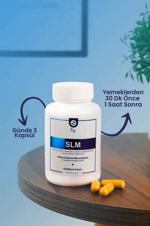 Smartcaps Slm Akkermansia Muciniphila & Garcinia Cambogia Extract 60 Kapsül 2