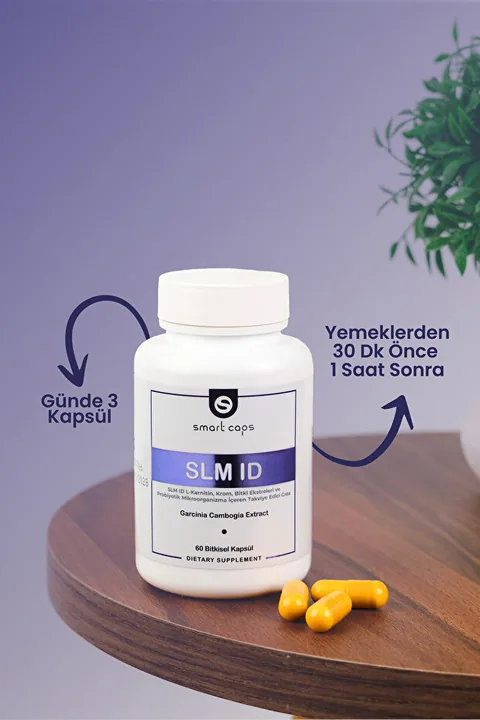 Smartcaps Slm Id Garcinia Cambogia Extract 60 Kapsül 2