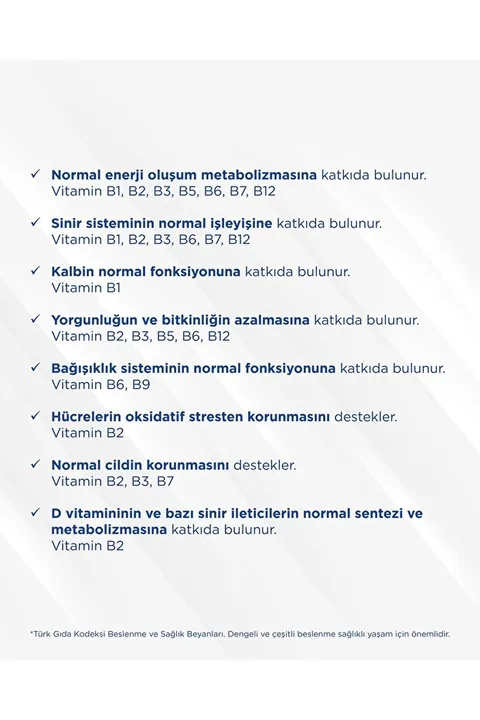 Vitafenix Aktif B Kompleks 30 Kapsül 3