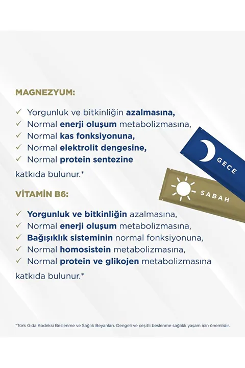 Vitafenix Magna P Magnezyum Vitamin B6 60 Saşe 3
