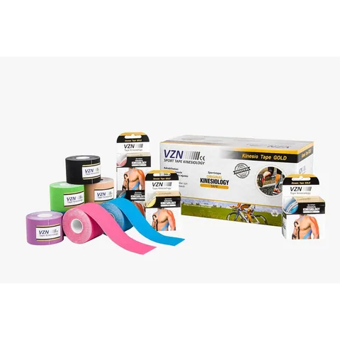VZN Kinesio Sport Tape - Sporcu Ağrı Bandı 5m x 5cm 6